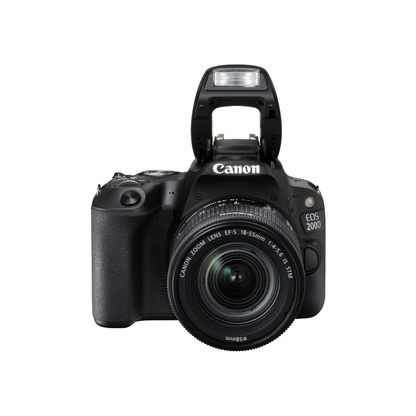 Used Canon EOS 200D DSLR Camera with EF-S 18-55mm IS STM kit lens available at Camera Club