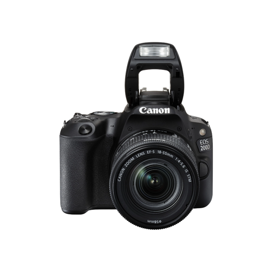 Used Canon EOS 200D DSLR Camera with EF-S 18-55mm IS STM kit lens available at Camera Club