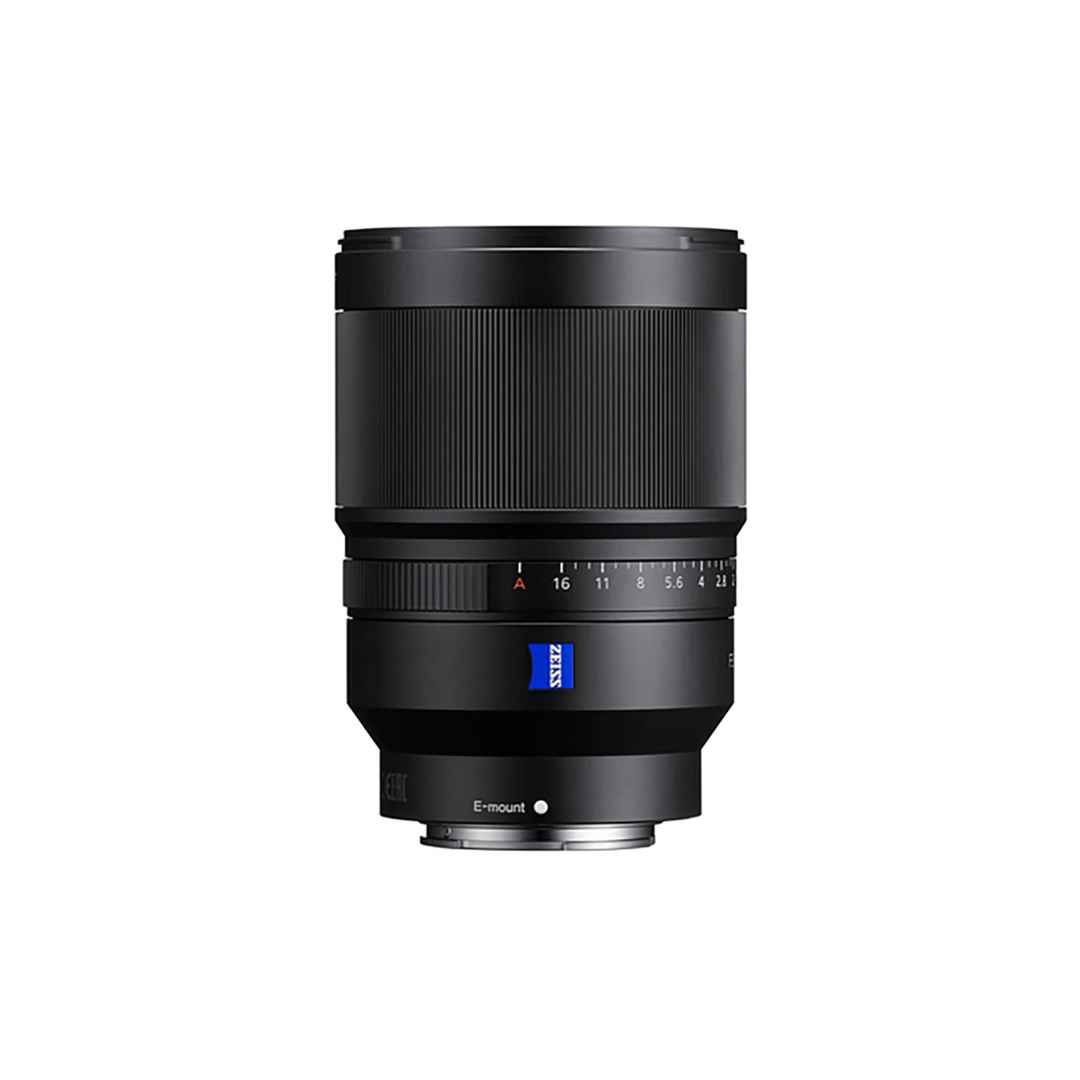 Sony Zeiss Distagon T* FE 35mm f/1.4 ZA wide-angle prime lens for Sony E-mount cameras available at Camera Club.
