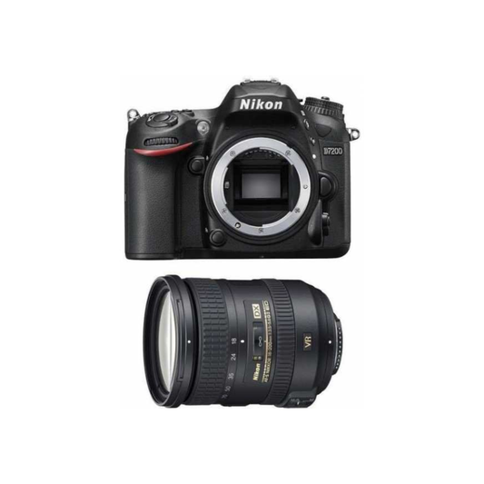 Used | Nikon D7200 DSLR Camera with AF-S DX NIKKOR 18-200mm f/3.5-5.6G ED VR II Lens