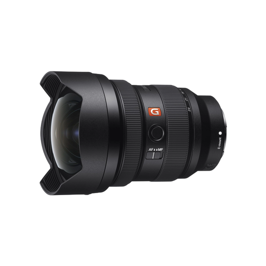 Sony FE 12-24mm f/2.8 GM ultra-wide zoom lens available for rent in Bangalore from Camera Club.