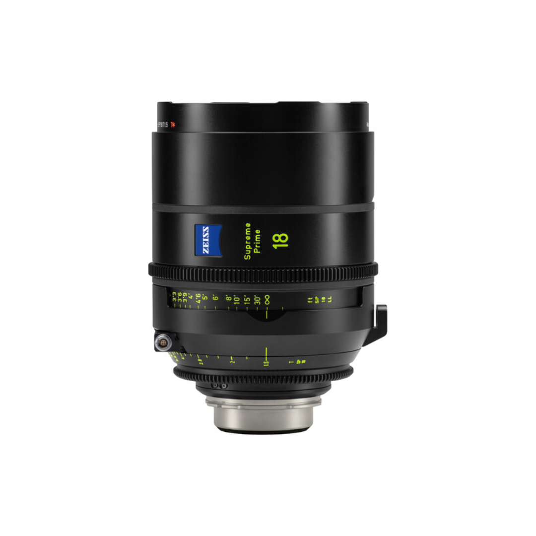 ZEISS Supreme Prime 18mm T1.5 cine lens available for rent at Camera Club Bangalore