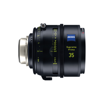 ZEISS Supreme Prime 35mm T1.5 cinema lens available for rent in Bangalore from Camera Club.