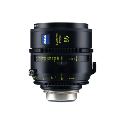 ZEISS Supreme Prime 85mm T1.5 cinema lens available for rent in Bangalore from Camera Club.