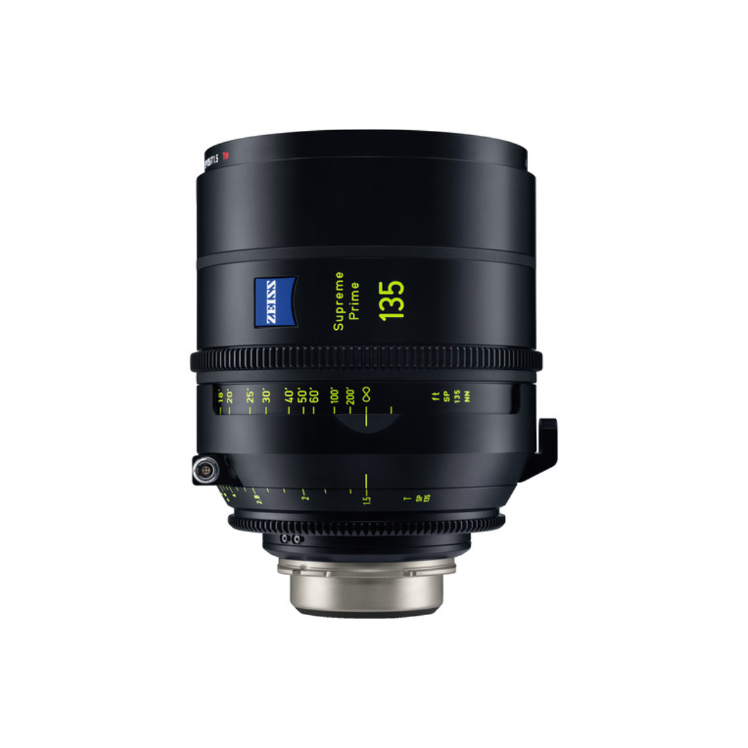 ZEISS Supreme Prime 135mm T1.5 cinema lens available for rent in Bangalore from Camera Club.