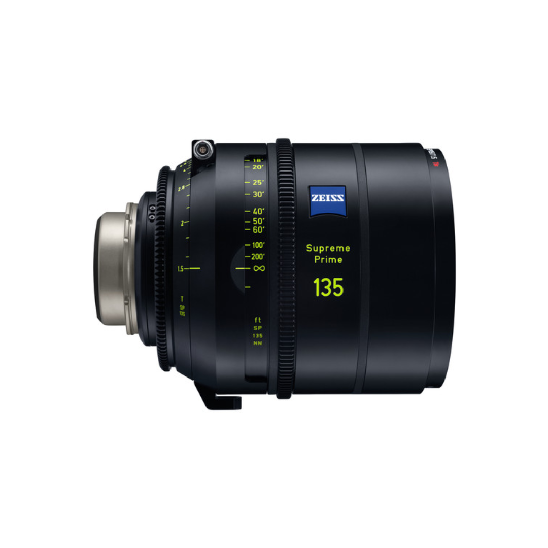 ZEISS Supreme Prime 135mm T1.5 cinema lens available for rent in Bangalore from Camera Club.