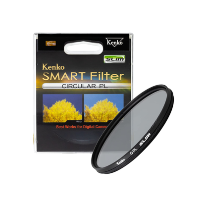 Kenko 72mm C-PL Smart Filter Slim RENT BLR Circular Polarizing Lens Filter