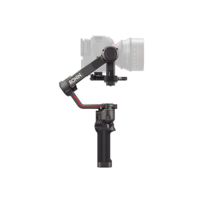 DJI RS 3 Pro professional 3-axis gimbal stabilizer available for rent in Bangalore from Camera Club for cinema cameras and mirrorless setups.