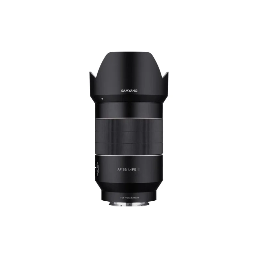 Used Samyang 35mm f/1.4 AF II autofocus lens for Sony E-mount cameras