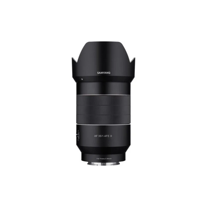 Used Samyang 35mm f/1.4 AF II autofocus lens for Sony E-mount cameras
