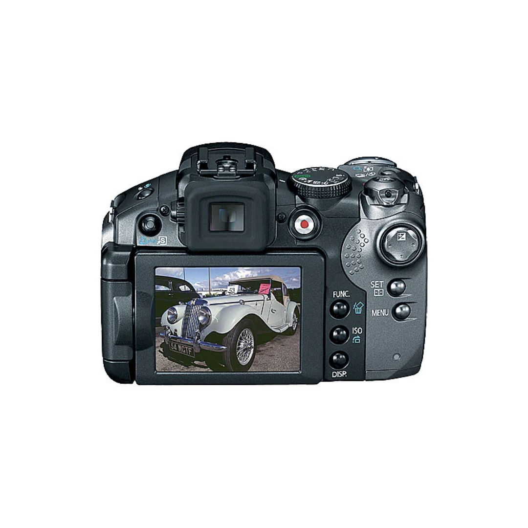 Used Canon PowerShot S5 IS digital camera with built-in zoom lens
