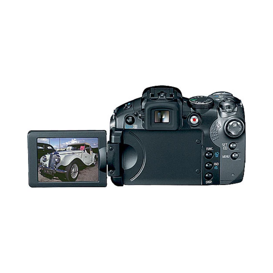 Used Canon PowerShot S5 IS digital camera with built-in zoom lens