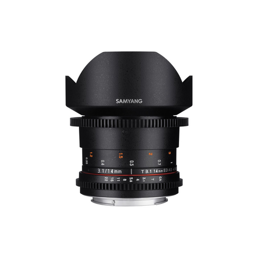 Used Samyang 14mm T3.1 VDSLR II Cine Lens for Sony E-Mount