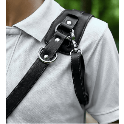 CAMERA LEATHER BELT SINGLE