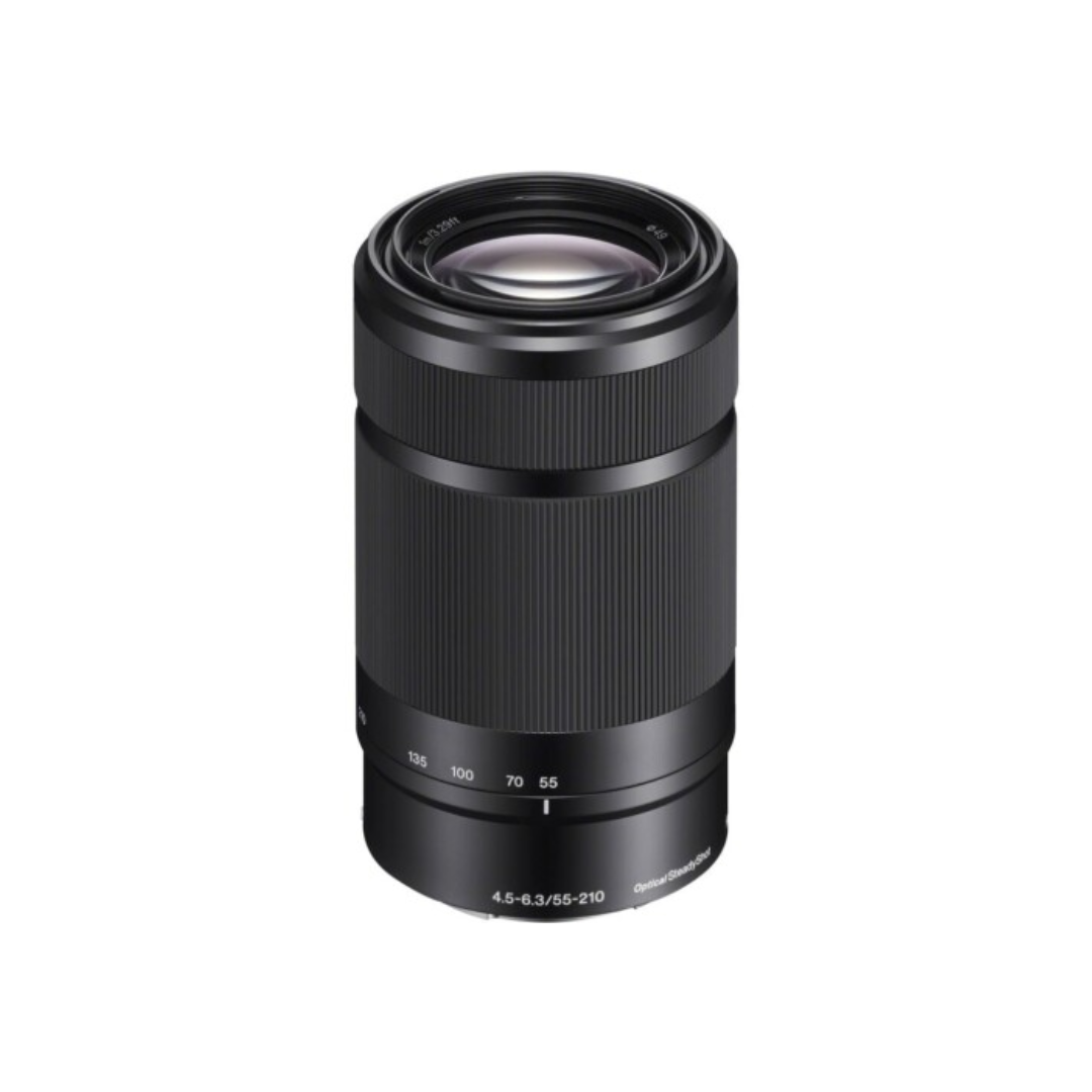 UNBOXED Sony E 55-210mm f/4.5-6.3 OSS telephoto zoom lens for Sony E-mount cameras