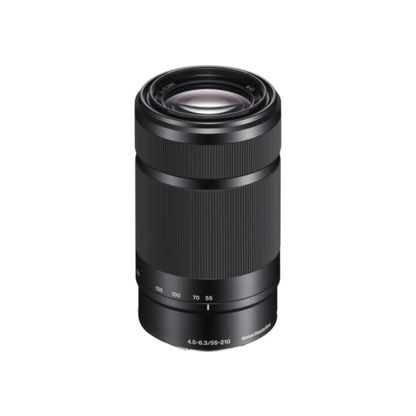 UNBOXED Sony E 55-210mm f/4.5-6.3 OSS telephoto zoom lens for Sony E-mount cameras