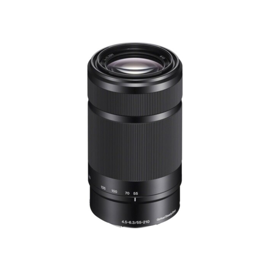 UNBOXED Sony E 55-210mm f/4.5-6.3 OSS telephoto zoom lens for Sony E-mount cameras