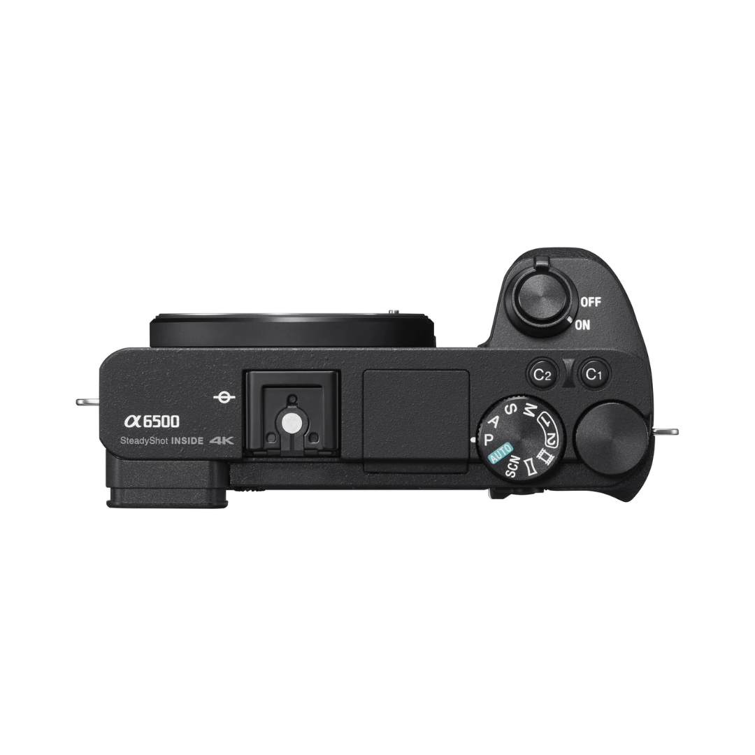 Unboxed Sony Alpha ILCE-6500 mirrorless camera body in black