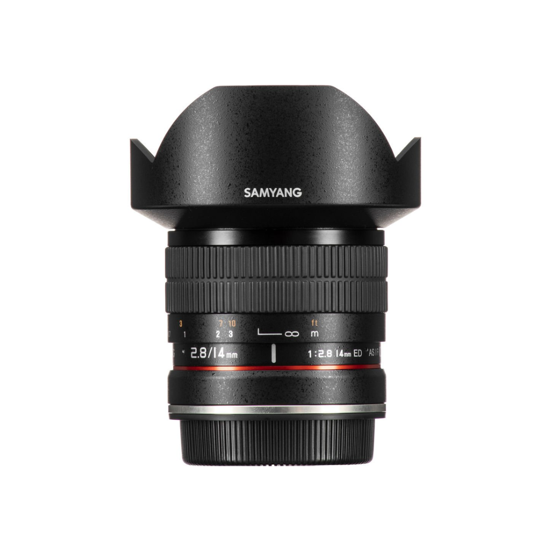 Used Samyang 14mm f/2.8 ED AS IF UMC Ultra-Wide-Angle Lens for Canon EF Mount