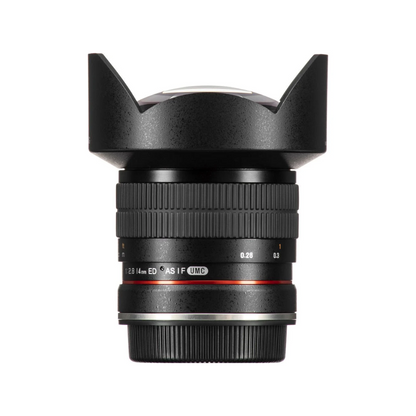 Used Samyang 14mm f/2.8 ED AS IF UMC Ultra-Wide-Angle Lens for Canon EF Mount