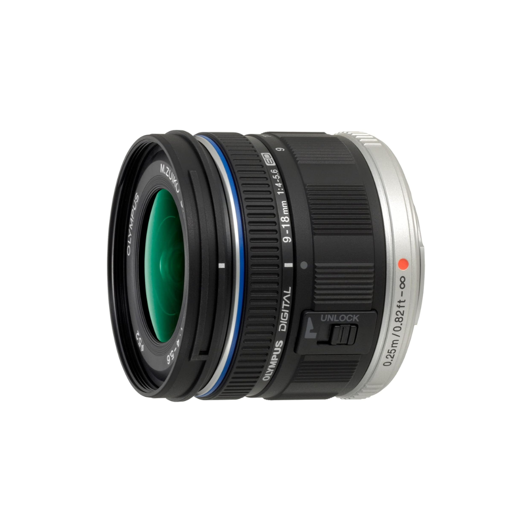 Unboxed Olympus M.Zuiko Digital ED 9-18mm f/4.0-5.6 ultra-wide-angle zoom lens for Micro Four Thirds cameras