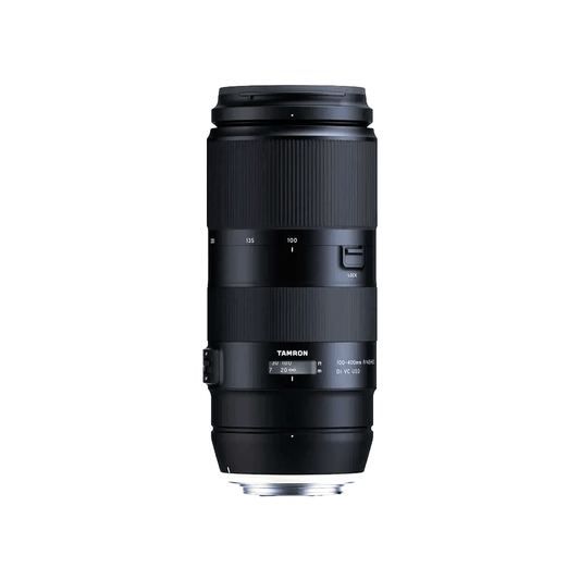 Used Tamron 100-400mm f/4.5-6.3 Di VC USD telephoto lens for Canon EF mount at Camera Club