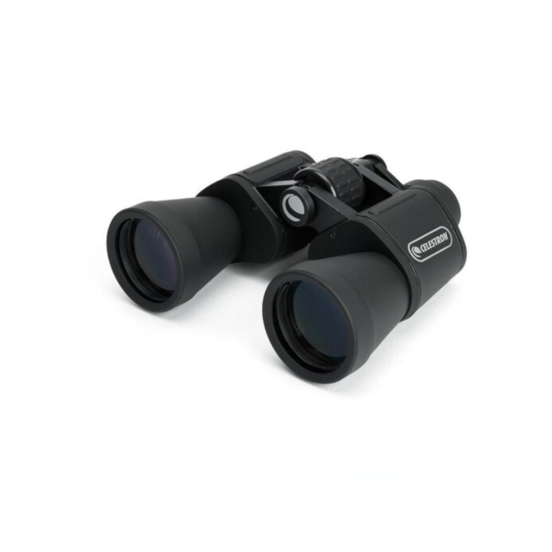 Celestron UpClose G2 10x50 Porro Binocular 71256 for bird watching, wildlife observation, travel, sports events, and outdoor adventures, available at Camera Club.
