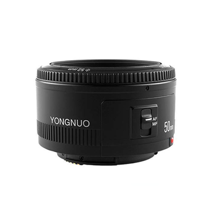Used Yongnuo YN 50mm f/1.8 prime lens for Canon EF mount cameras available at Camera Club. Ideal for portraits, low-light photography, and everyday shooting.