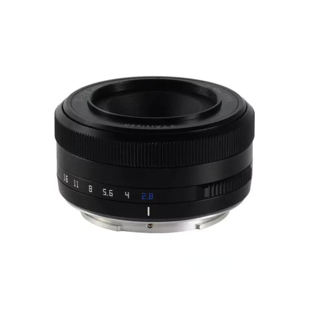 Used TTArtisan AF 27mm f/2.8 lens for Sony E-mount mirrorless cameras available at Camera Club. Compact autofocus prime lens for street, travel, and everyday photography.
