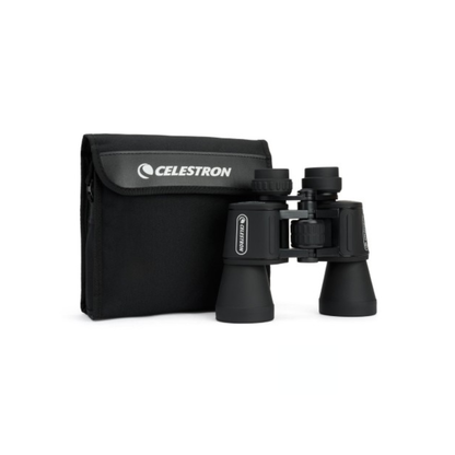 Celestron UpClose G2 10x50 Porro Binocular 71256 for bird watching, wildlife observation, travel, sports events, and outdoor adventures, available at Camera Club.