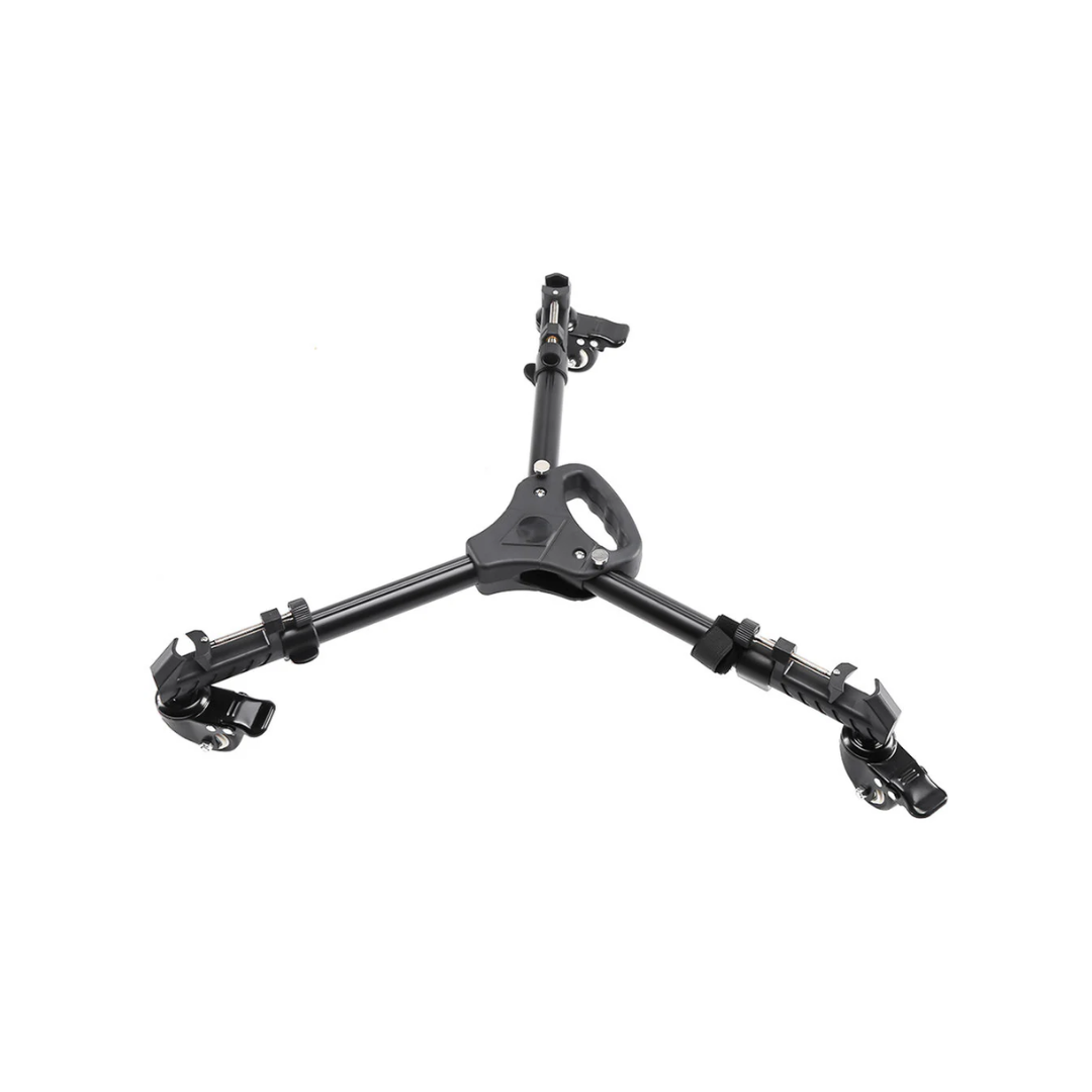 Miliboo MJL01 tripod dolly with smooth rolling wheels for tripods