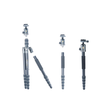 Unboxed Vanguard VEO 2 GO 265HAB aluminum travel tripod with ball head for cameras