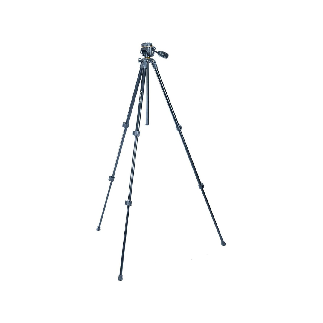 Unboxed Vanguard Vesta 203 AP aluminum tripod with 3-way pan head for cameras