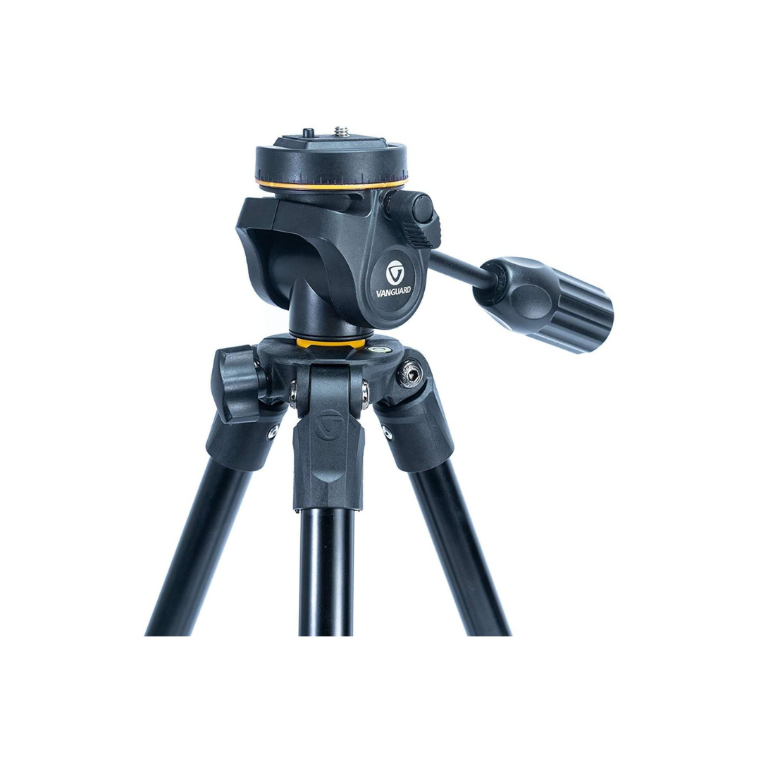 Unboxed Vanguard Vesta 203 AP aluminum tripod with 3-way pan head for cameras