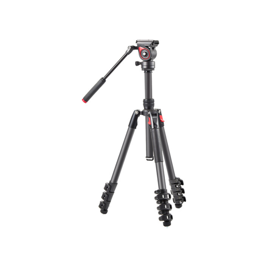 Miliboo Mufa-BK aluminium fluid video tripod kit for cameras