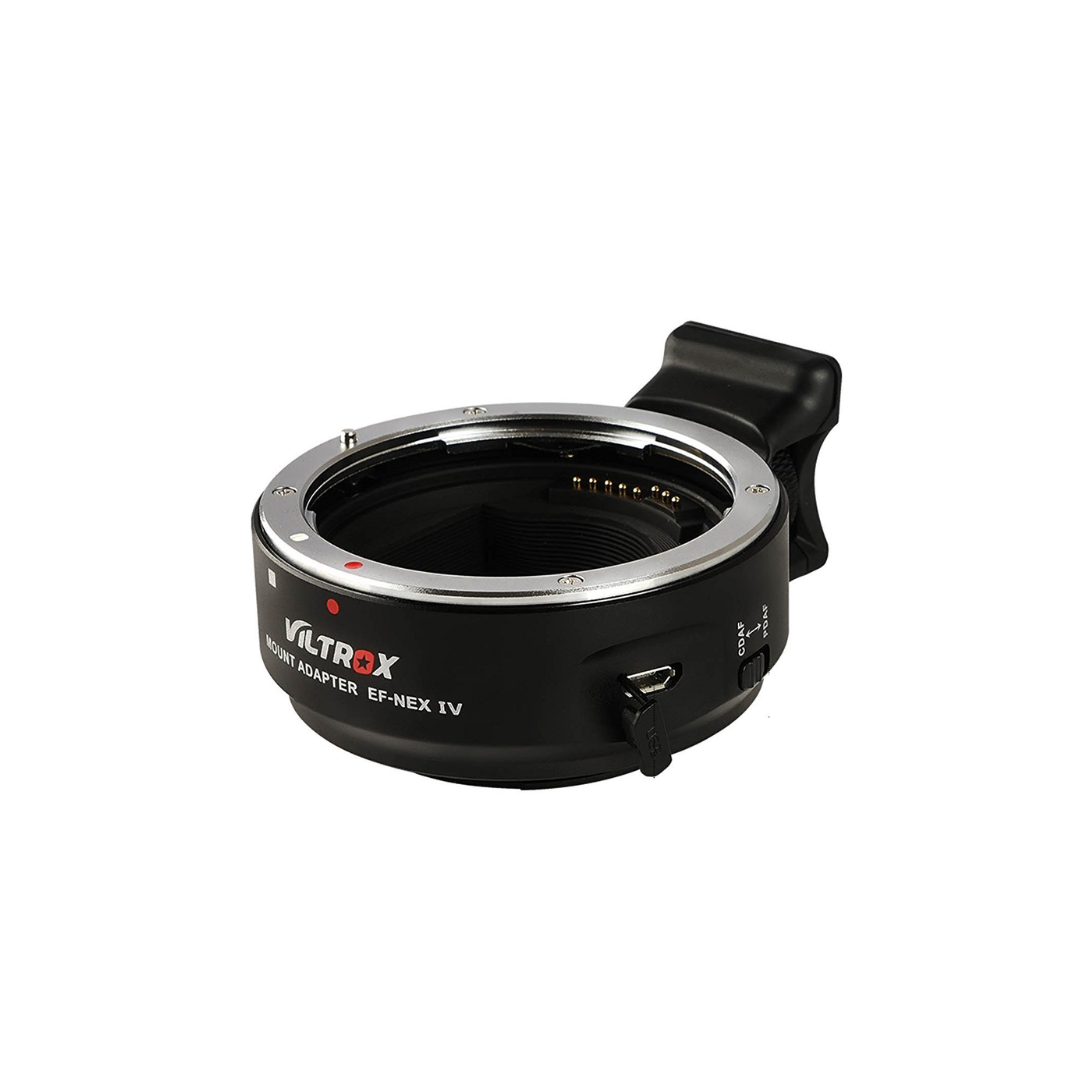 Unboxed Viltrox EF-NEX IV lens mount adapter for Canon EF lens to Sony E-mount camera compatibility