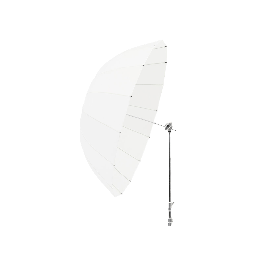 Unboxed Godox UB-130D deep parabolic softbox for studio flash lighting setup at Camera Club