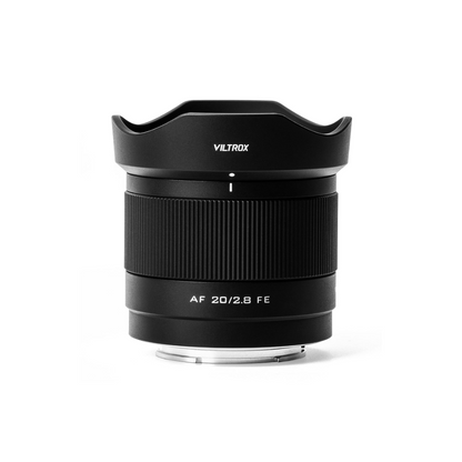 Used Viltrox AF 20mm f/2.8 FE full-frame wide-angle lens for Sony E-mount cameras