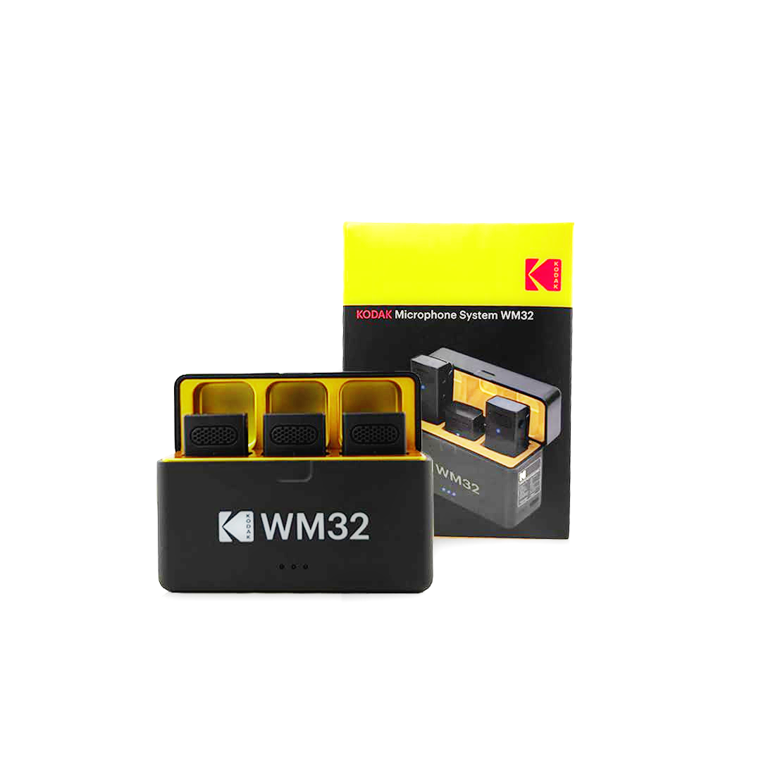 KODAK WM32 wireless microphone for cameras and smartphones