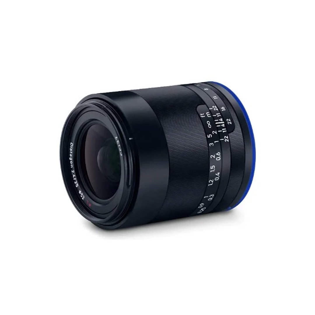 Unboxed ZEISS Loxia 2.4/25 wide-angle camera lens for Sony E-mount cameras