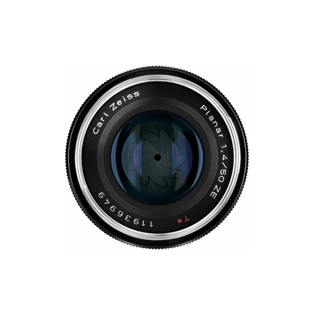 Unboxed ZEISS Planar T* 50mm f/1.4 ZE lens for Canon EF mount cameras